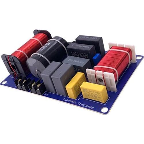 2PCS 150W 3-Way Speakers Audio Frequency Divider, Audio Hifi Filter Circuit Board, Adjustable 3 Unit Frequency Dividers