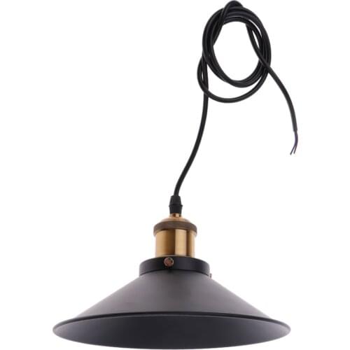 25CM Old Industrial Vintage Pendant Loft Lampshade Ceiling LIGHT Chandelier Lamp