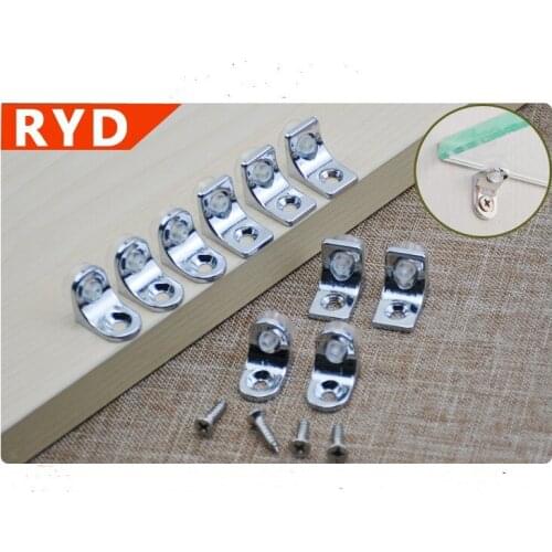 8pcs thickened Angle code,7 word layer board support wardrobe cabinet, layer board support, partition board, plank glass bracket