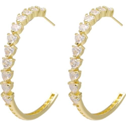 Bettyue Distinctive Design Female Elegant Earring Wedding Party Charming Zirconia Jewelry Classic Style Exquisite Gift