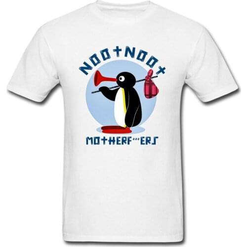 Noot Noot Motherf***ers T-Shirts Funny TV T Shirt 100% Cotton Tee USA SIZE