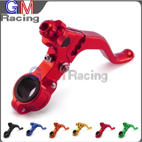 CNC Billet Adjustable Stunt Pivot Clutch Lever For HONDA CR80R CR85R CR125R CR250R CRF150R CRF250R CRF450R Motorcycle Dirt bike