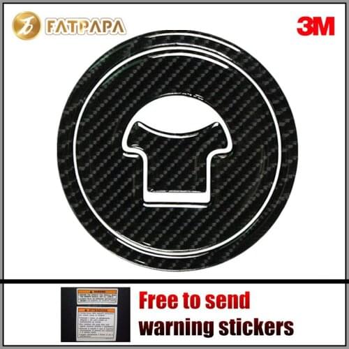Motorcycle 3D Carbon Fiber Tank Gas Cap Pad Filler Cover Sticker Decals Fit For HONDA CB300F CBR300R MSX125 CB500FX CBR500R