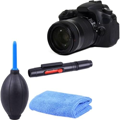 Gosear Besegad Photo DSLR Camera Cleaning Kit Including Compressed Air Blower Lens Cleaning Pen Cleaning Cloths