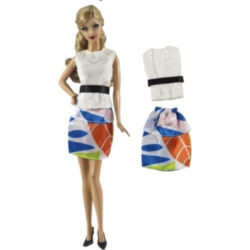 New Dress Doll Clothes For Barbies Doll, Doll accessories.(Shoes are not included)