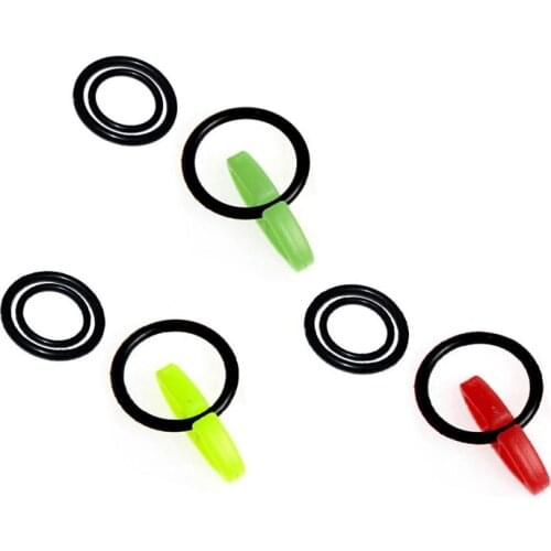 New arrival 3Set Hook Secure Keepers Holders Lures Jig Hooks Safe Keeping For Fishing Rod
