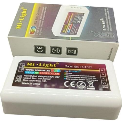 2.4G RF FUT037 LED RGB Controller Dimmer For Single Color CCT RGBW RGB+CCT RGBWW strip light