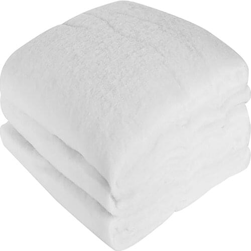 Christmas Cotton Soft White Blanket Artificial Xmas Party Decor Cotton Fake Christmas Tree Scene Decoration Props