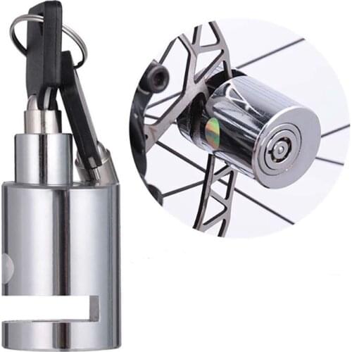 Bicycle Lock Anti-theft Disk Brake Rotor Lock Safety for Scooter Bike Lock Bicycle Motorcycle