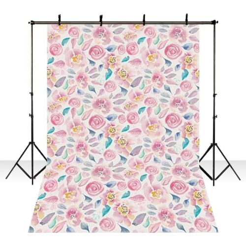 DAWNKNOW Flower Vinyl Photography Background For Purple Flower department Shoot Backdrop For Wedding Photo Studio lv1714