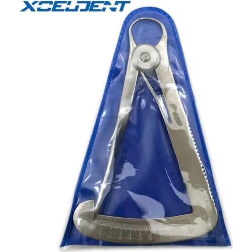 1pc Dental Gauge Caliper Dentist Tools Dentistry Caliper For Metal / Wax Dental Lab Tool