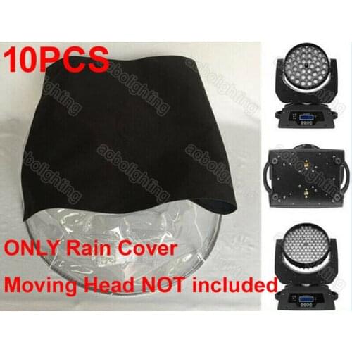 10PCS 36x10W LED Wash Moving Head Rain Cover Coat 108x3w Stage led moving heads dj lights moving luces para dj