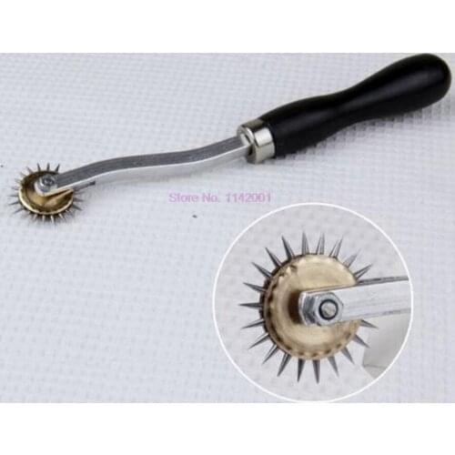 100pcs Professional Leather Overstitch Wheel Gear Roulette Stainless Steel Spacer Sewing Leather Craft Tool Gear 4mm