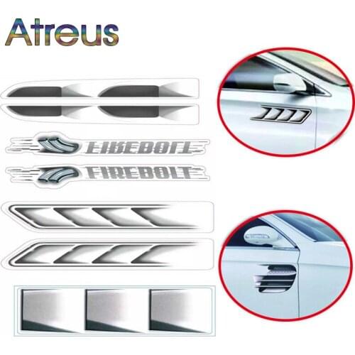 Atreus 3D Simulation Car Styling Stickers For Hyundai Creta Tucson BMW X5 E53 VW Golf 4 7 5 Tiguan Kia Rio Sportage 2017