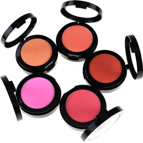 40pcs Private Label Blush Palette Blusher Cheek Powder Silky Blush Bronzer Beauty Makeup Face Contour Cosmetics Wholesale
