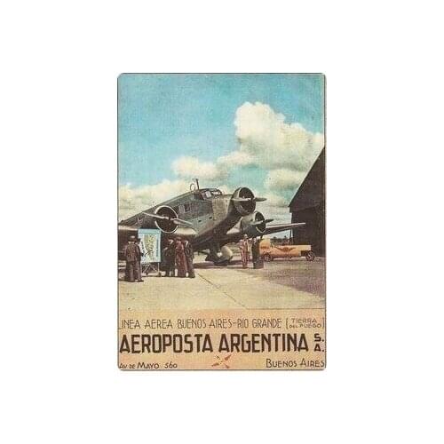 Historias Individuales Aeroposta Argentina Travel Tour Retro Vintage Poster Canvas DIY Wall Paper Posters Home Decor Gift