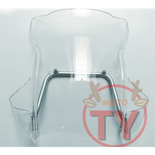 Motorcycle High Quality Windshield Windscreens durable Smoke Black Transparent w/Mount Support For BMW R1200GS ADV 2005-2012