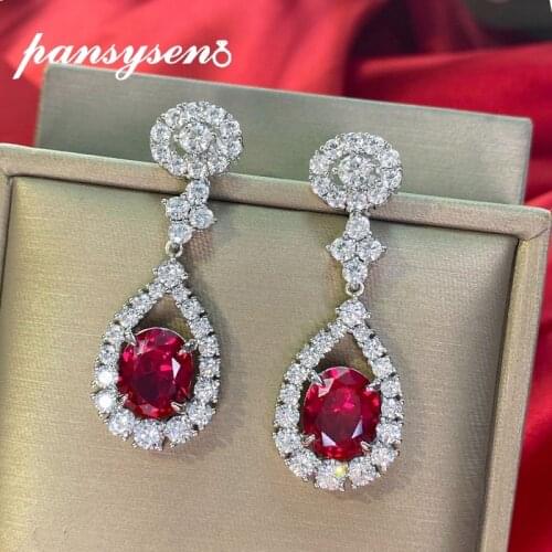 PANSYSEN Earrings With Stones