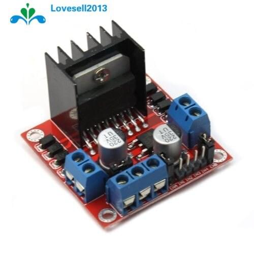 5PCS Dual Channel H-Bridge Motor Driver Board L298N DC Stepper Motor Driving Module 5V 2A For Arduino
