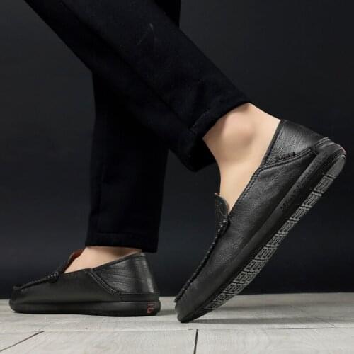 Causal sapatos masculino for sapato soulier de cuero black loafers Mens homme leisure spring sale informales men male casuales