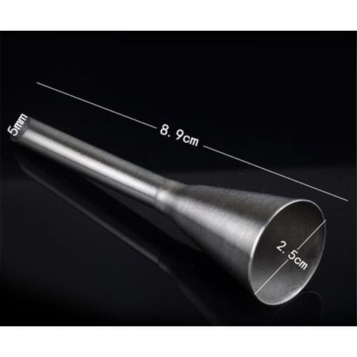 Practical Long Icing Piping Nozzles Stainless Steel Russian Piping Nozzles Tips Puff A Cream Puff Tips Cake Decoration Tools