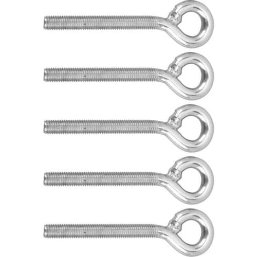 Sun Shelter for camping hiking M10 Eye Bolt Stainless Steel Ring Bolts Machine Welded Closed Screw Rod Eye Screw Bolts