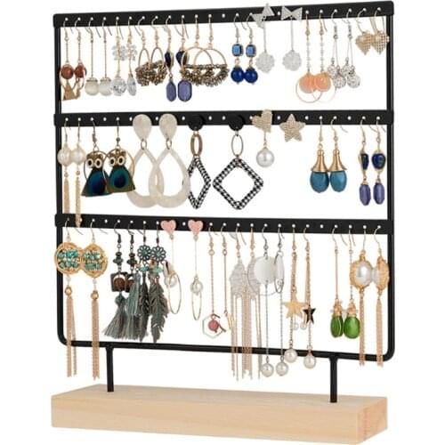 Earring Display Stand, Earrings Display Stand Desktop Rack Shopping Mall Showroom Earrings Display Stand Net Celebrity Jewelry