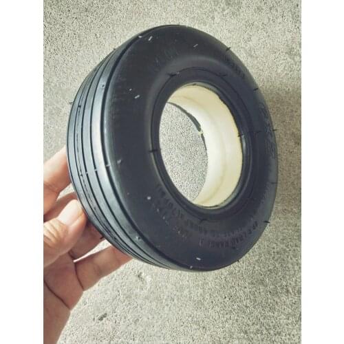 High quality 6" Tire tyre 6X2 soild tire without inner tire Non inflatable for Electric Scooter F0 Wheel Trolley Cart Air Wheel