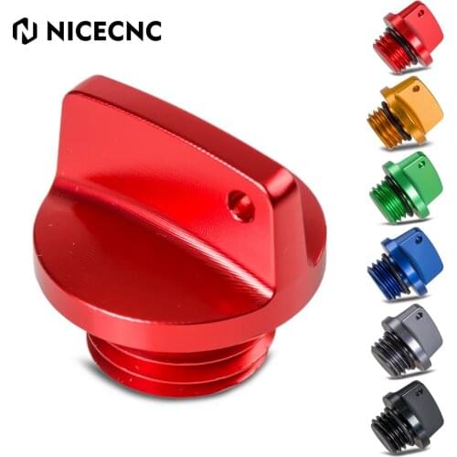 NICECNC Oil Filler Cap Plug For Honda CBR 250RR 600RR 1000RR CR CRF 125R 150R 250R 450R For Yamaha Suzuki For Kawasaki Ducati