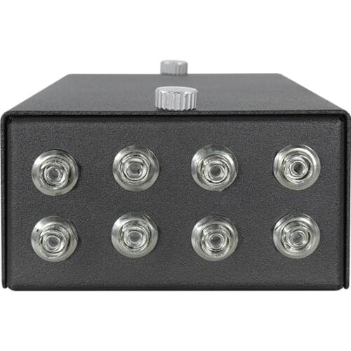 8-core fiber terminal box, FC st pigtail and adapter, 8-port small terminal block