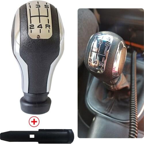 For PEUGEOT 106 206 206CC 207 307 308 408 607 608 Manual 5 Speed Gear Shift Knob Boot Case Cover