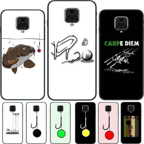Carp Fishing Boilie Rig Hook For Xiaomi Redmi Note 10 Pro 8T 9S Note 7 8 9 Pro Case For Redmi K40 9C 9A 9T Back Cover