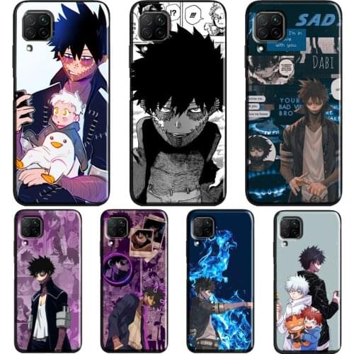 My Hero Academia Dabi BNHA Anime Case For Huawei P20 Lite P40 P30 Pro Nova 5T P Smart Z 2019 2021 Honor 10 Lite 9X 8X Cover