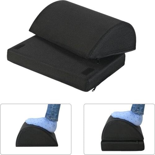 Double-layer Adjustable Foot Rest Work Travel Household for Home