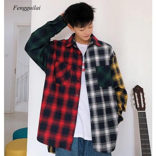 Fengguilai Men's Cotton Shirts