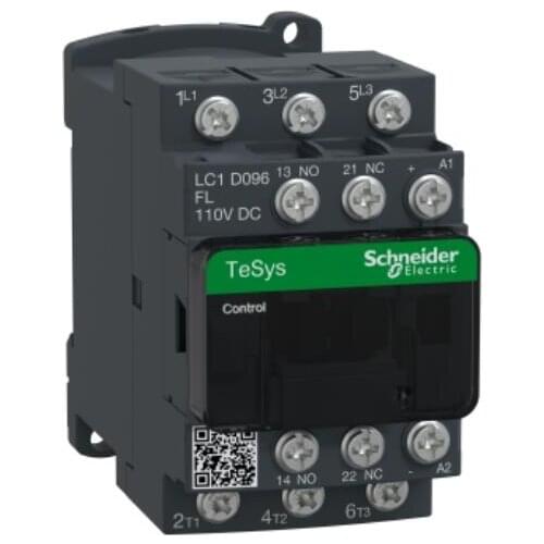LC1D096FL TeSys D contactor - 3P(3 NO) - AC-3