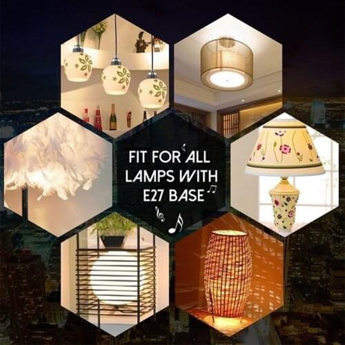E27 Music Bulb Led Bulb Lamp Soundbox Colorful Energy Saving RGB Wireless Smart