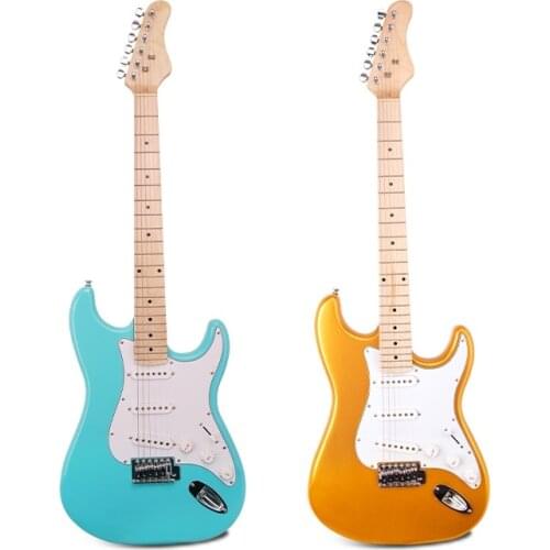 New electric guitar 22 dishes beginner Bright light Alderwood Single shake Single EQ Musical instrument