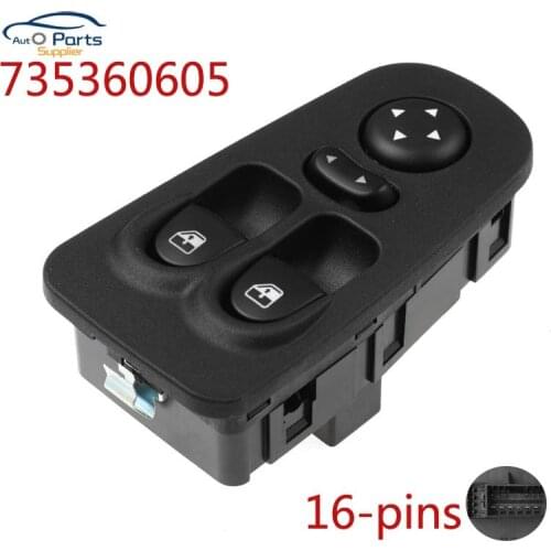 New 735360605 735346366 Power Window Control Switch For LANCIA YPSILON DAL 2003 AL 2011
