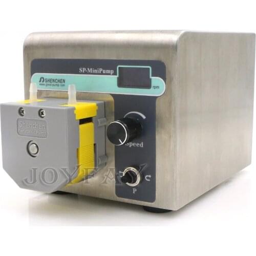 Peristaltic Pump SP-MiniPump 0.0024-190 ml/min MiniPump01 Head Single Channels 24VDC Stepper Motor OLED Screen CE Certificate