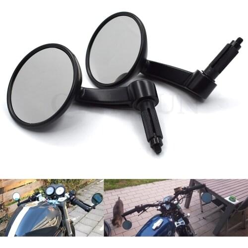 Universal motorcycle 7/8" 22MM rearview mirror handlebar mirror For DUCATI Monster 696 796 695 659 796 400 695 620 1100/S/1200/S