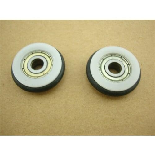 High quality polyformaldehyde POM coated ball bearings 625zz embedded bearing +O rubber ring Total Diamater: 5*24*7mm