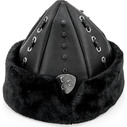 Winter Cold Fur Hat Beret Army Pilot The Bork Men Snow Resistant Leather Long Time Usage Power On Your Head