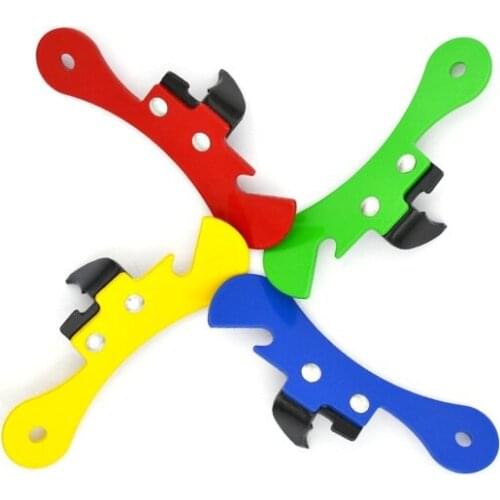 1PC Colorful Beer Opener Portable Wine Bottle Can Opener Metal Jar Bottle Openers for Wedding/Birthday Party Tool LB 069