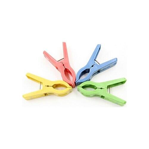 20PCS/pack Mini Pin Clothespin Baby Shower Photo Paper Peg For Craft Clips Decorations 4 colors Plastic Pegs