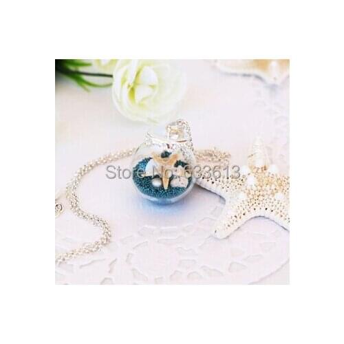 Free ship!! 20sets charm 30*20mm tube glass globe & silver base glass cover base set , DIY glass bottle vial pendant glass dome