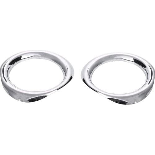 For Toyota Chr C-Hr 17-18 2Pcs Abs Front Fog Light Lamp Cover