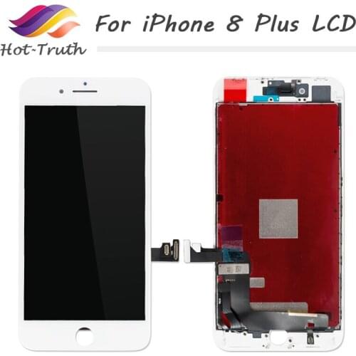 Hot-Truth 20PCS 100% No Dead Pixel Pantalla Screen For iPhone 8 Plus LCD Display Touch Screen Digitizer Assembly 5.5 inch