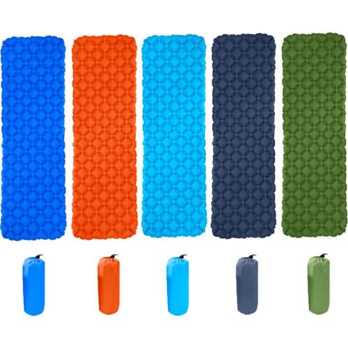 Camping Air Mat Inflatable Tent Hiking Trekking Portable Travel Sleeping Pads Travel Folding Bed Sleeping Pad