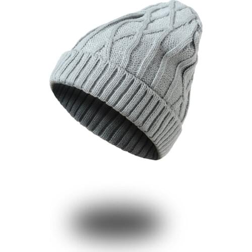 Solid Color Twist Knitted Winter Hat Causal Beanies Hip Hop Knit Skullies Ladies Hat 2020 Women Hat Warm Soft Beanies for Female